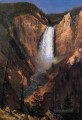 Lower Yellowstone Falls Albert Bierstadt